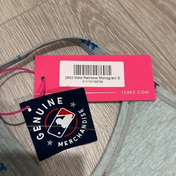 BNWT NY Yankees New York Terez Gray Sports Bra Bralette Size XS - Picture 4 of 4